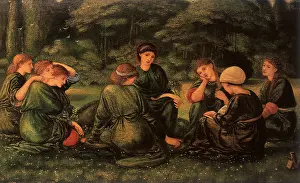 Burne: Green Summer, by Burne-Jones