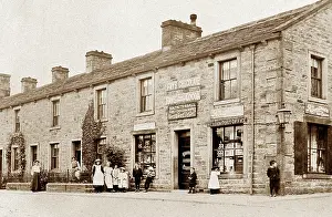 Hebden: Green Terrace, Hebden early 1900's