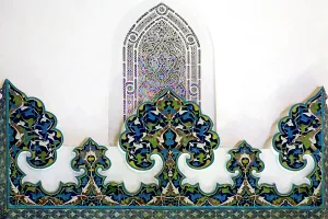 1419: A detail from the Green Tomb in Bursa, Turkey