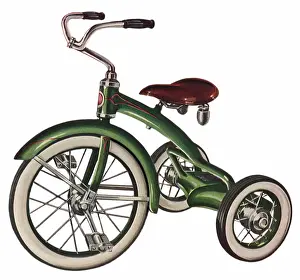Plaything: Green Tricycle
