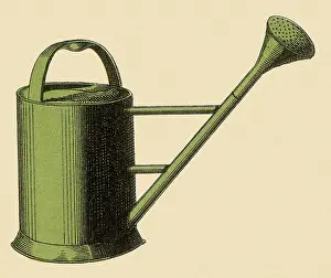 Supports: Green Watering Can