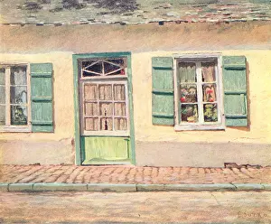 Sutro: Green Window Shutters