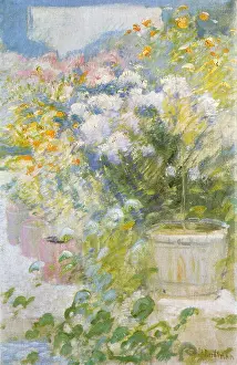 Twachtman: In the Greenhouse