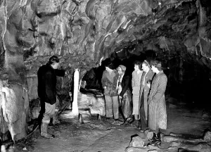 Truncheon: Greenhow Hill, Policeman's Truncheon, Stump Cross Caverns c1