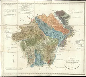 Geological: Greenough's Map of Westmoreland