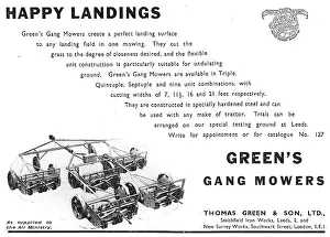 Mowers: Greens Gang Mowers For Airfields
