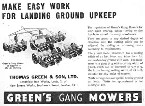Mowers: Greens Gang Mowers For Airfields