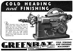 Batley: Greenwood & Batley Greenbat Machine