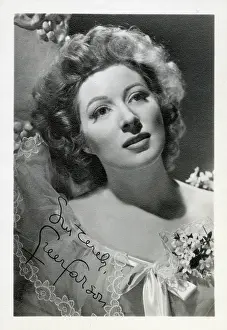 Autographed: Greer Garson