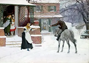 Macbeth: Greeting the Postman ' children at door