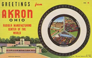 Akron: Greetings from Akron, Ohio, USA