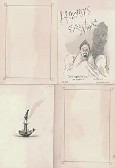 Digestion: Greetings card, Horrors of the Night