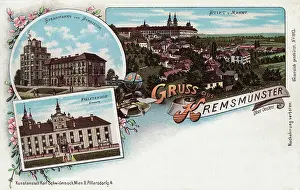 Kremsmunster: Greetings card from Kremsmunster, Austria