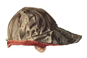 Russet: Greetings card in the shape of a jockey's cap