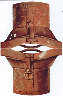 Hatbox: Greetings card in the shape of a leather hatbox