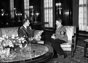 Gregor: Gregor Grafencu with Adolf Hitler