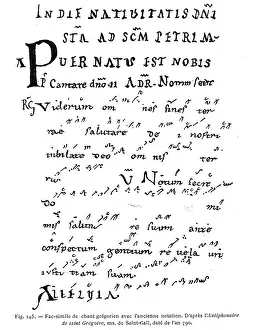 Gregorian: Gregorian chant, 790