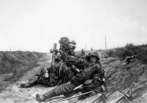 Waffen: Grenade launcher of the Waffen SS on the Eastern Front, 1941
