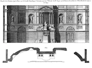 Edme: GRENELLE FOUNTAIN 18TH C