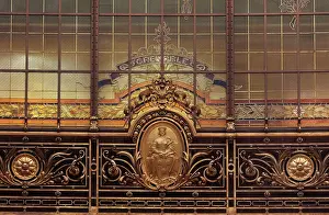 Christofle: Grenoble emblem, Hall, Societe Generale, Paris, France