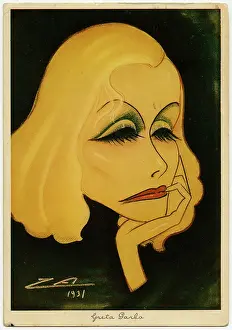 Glum: Greta Garbo