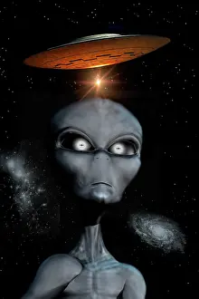 Spooky: A grey alien