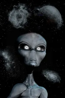 Spooky: A grey alien