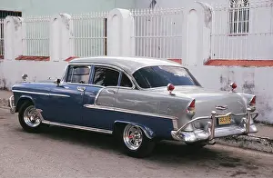 Chrome: Grey-blue US-american oldfashioned (typical