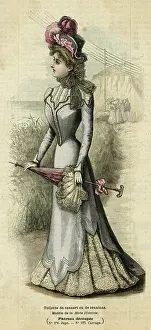 Stitching: Grey - Lace Dress 1899