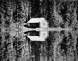 Environmentalist: Grey Owl's Cabin, Saskatchewan, 1934