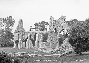 Greyabbey: Greyabbey from the South