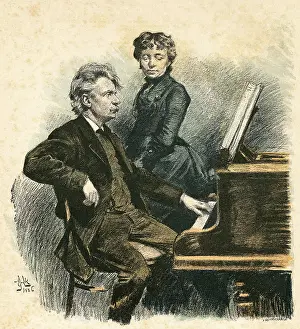 Grieg: GRIEG AND HIS WIFE