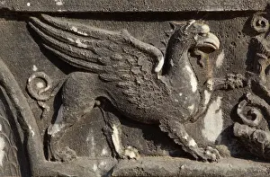 Oracular: Griffin relief, Didyma, Aydin, Turkey