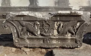 Oracular: Griffin relief, Didyma, Aydin, Turkey