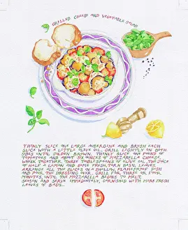 Recipe: Grilled Cheese and Vegetable Salad