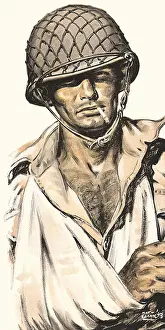 Grim: Grim Marine with Arm in Sling
