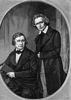 Storyteller: Grimm, Wilhelm, 24.2.1786 - 16.12.1859, half