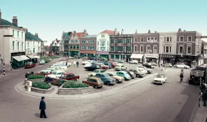 Grimsby: Grimsby, the Old Market Place c1965