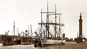Grimsby: Grimsby Royal Dock early 1900s