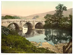 Grindleford: Grindleford Bridge, Derbyshire, England