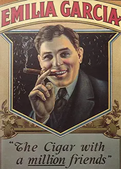 Clamped: Grinning Man with Cigar