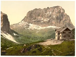 Hospice: Grodnerjoch, hospice and Langkoff (i.e. Langkofl), Tyrol, A
