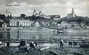 Grodno: Grodno, Belarus - Neman River