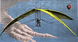 Epromo06052019: De Groof Flying Machine, 1784