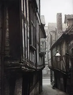 Atcolourisedpic: GROPE LANE, SHREWSBURY