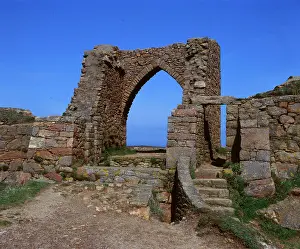Ouen: Grosnez Castle, Saint Ouen, Jersey, Channel Islands