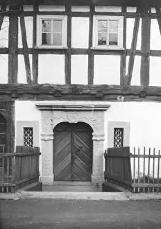 Timbered: In Grossschoenau in Saxony