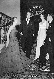 Ballgown: Grosvenor Ball, 1954 - guests