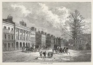 Rushing: GROSVENOR SQUARE 1850S