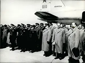 Ulbricht: Grotewohl, German PM, Ulbrict, Shukov, Perwuchin, Berlin